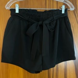 Black Dress Shorts